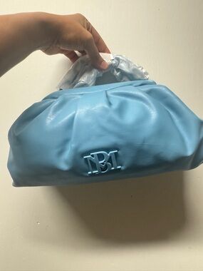 NWT  BADGLEY MISCHKA WRAPPED FRAME CLUTCH